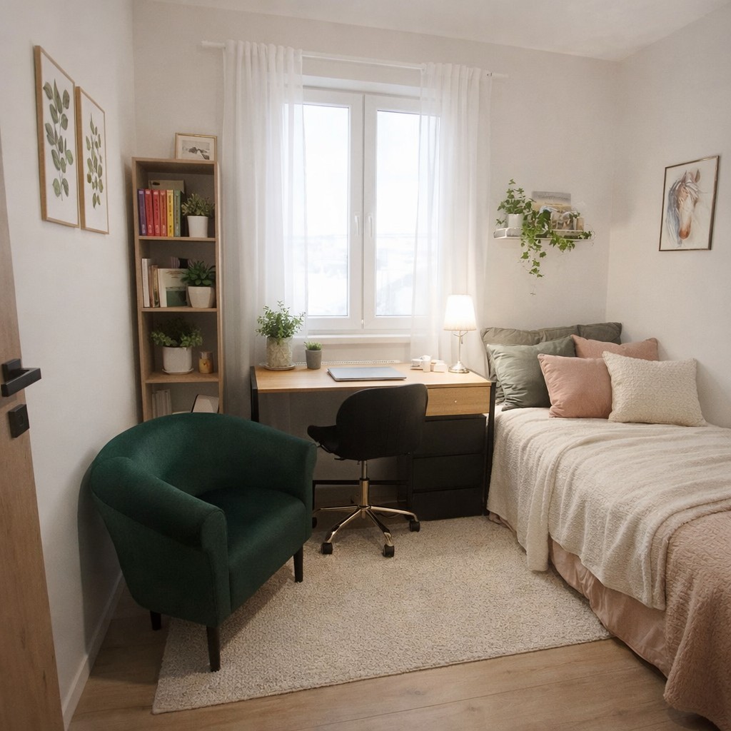 Aranżacja małego pokoju